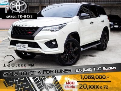 2018 TOYOTA FORTUNER 2.8 [4x2] TRD Spotivo